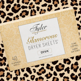 BOX OF DIVA DRYER SHEETS, 40 PIECES