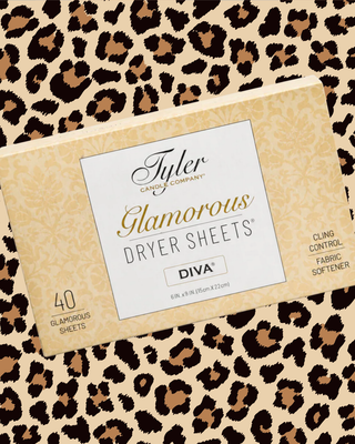 BOX OF DIVA DRYER SHEETS, 40 PIECES