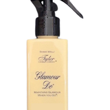 Shake Well Tyler Glamour Do hair product bottle on a white background