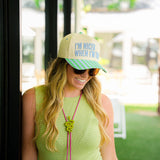 I'M NICER WHEN I'M TAN CANVAS CAP | DAD CAP: DAD CAP