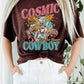 COSMIC COWBOY LONG CROP TOP : COCOA