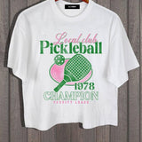 PBALL CROP TEE