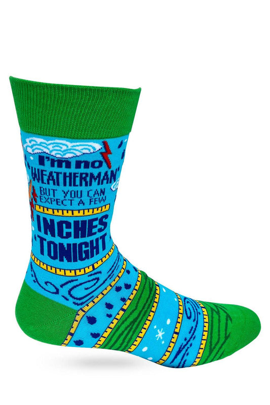 I'm No Weatherman Men's Socks