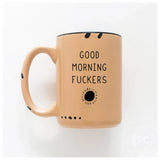 Good Morning Fuckers | Ceramic Mug: Pink