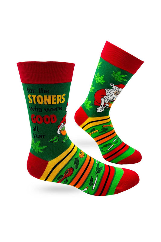 Stoners Who Were Good All Year Men's Socks