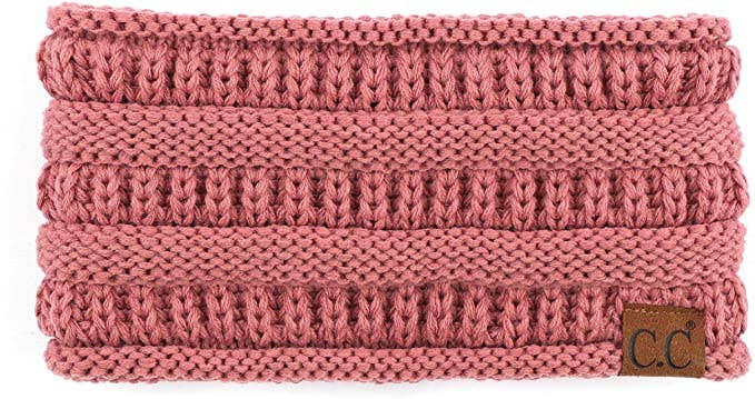 Ponytail Headwrap (Mauve)