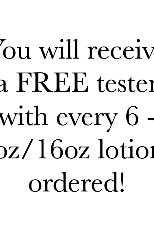 Testers for 8oz/16oz Hand Cream/Lotion: Sunday Beach