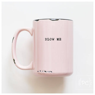Blow Me | Ceramic Mug: Green