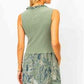 MADE IN ITALY LINEN BALLOON W/RUFFLE DRESS 3131