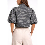 *MINA CAMO JACKET 90036