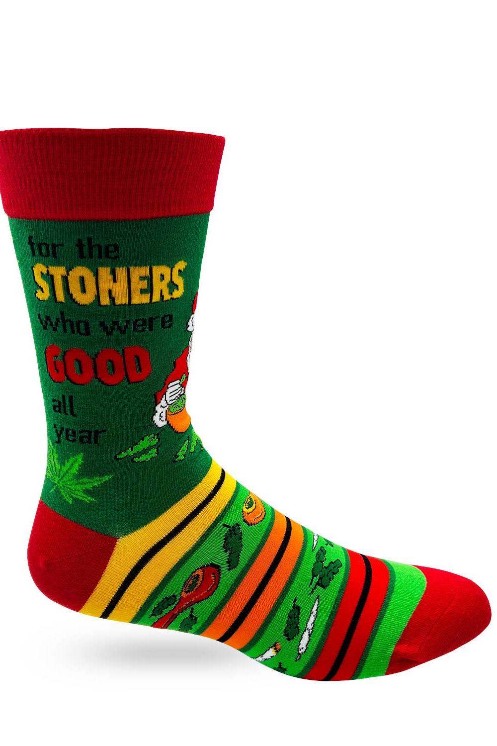 Stoners Who Were Good All Year Men's Socks