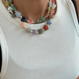BRACHA 457 MURPHY STONE STAR NECKLACE
