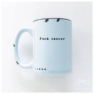 Fuck Cancer | Ceramic Mug: Green