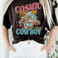 COSMIC COWBOY LONG CROP TOP : COCOA