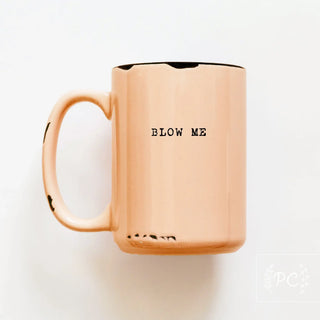 Blow Me | Ceramic Mug: Green