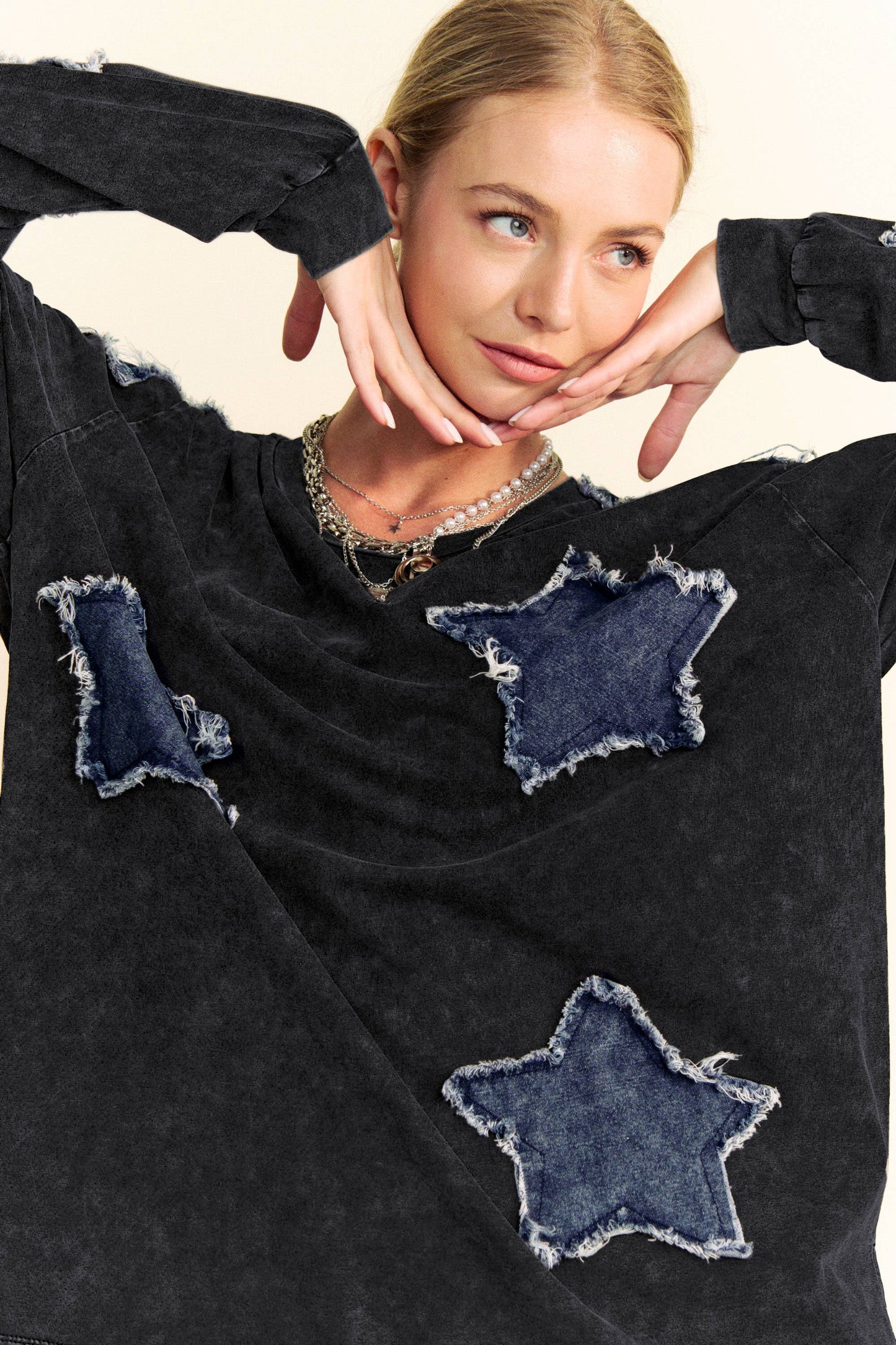 STAR TOP Black