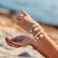 Shimmer Hair Tie Bracelets: Medium 664064