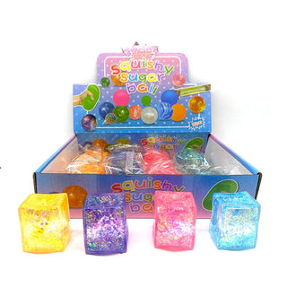 Slow Rebound Stress Relief Cube Toy For Adults And Kids: Tofu Aurora Malt Sugar 1