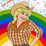 Dolly Cowgirl Rainbow Puzzle