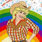 Dolly Cowgirl Rainbow Puzzle