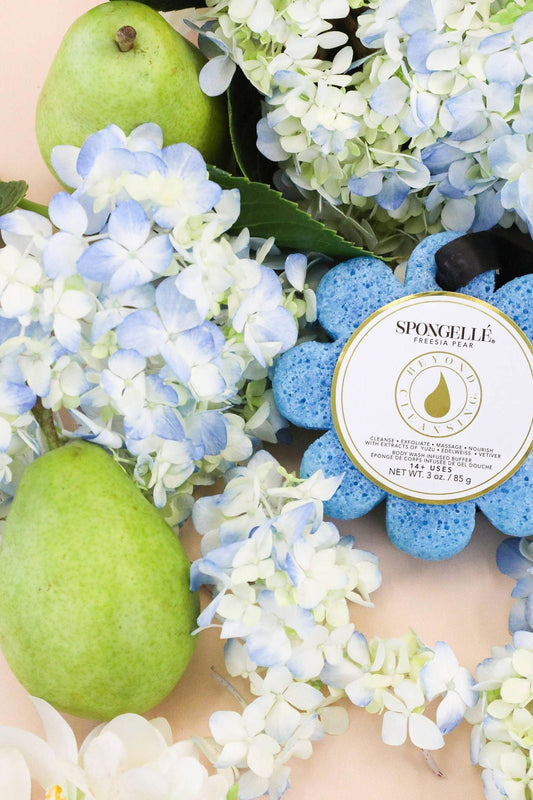 Freesia Pear Wild Flower | Soap Sponge | Soap Buffer | Clean