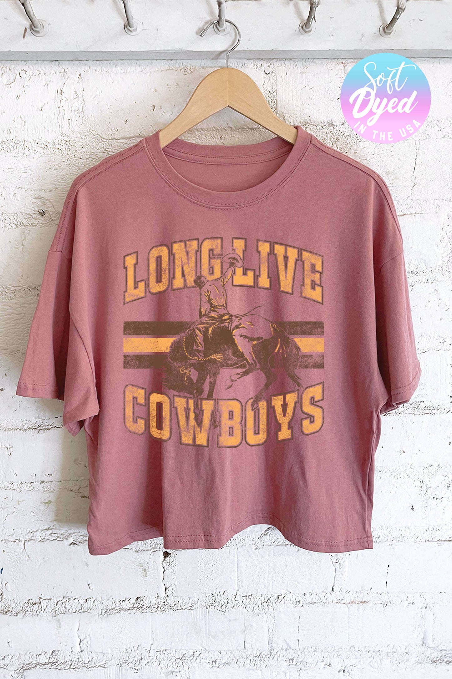 LONG LIVE CROP TOP: STONE