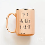 I'm A Sweary Fucker | Ceramic Mug: Yellow