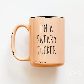 I'm A Sweary Fucker | Ceramic Mug: Yellow