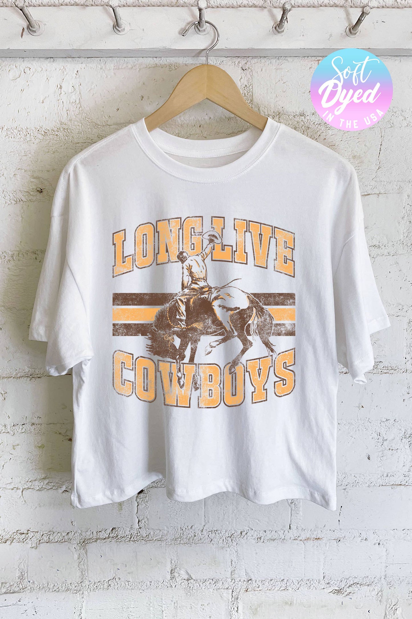 LONG LIVE CROP TOP: STONE