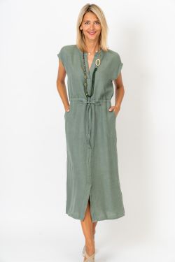 CINCH WAIST DRESS 2519