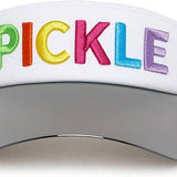 Pickleball Visor, Black/Multi
