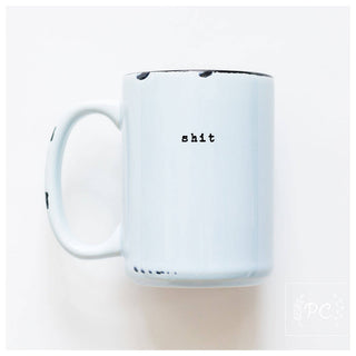 Shit | Ceramic Mug: Orange