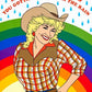 Dolly Cowgirl Rainbow Puzzle