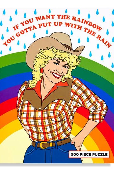 Dolly Cowgirl Rainbow Puzzle