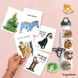 Samoyed Dog Year - Funny Birthday Card
