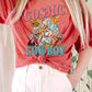 COSMIC COWBOY LONG CROP TOP : COCOA