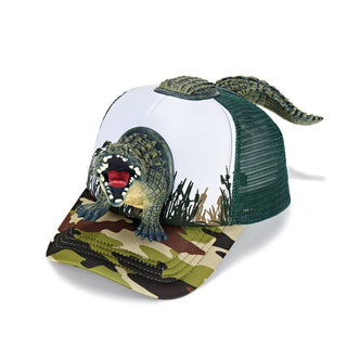 Gator | Unisex Camo Trucker Hat Mesh Cap