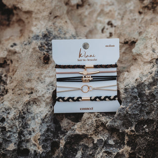K'Lani Connect Hair Tie Bracelet Set