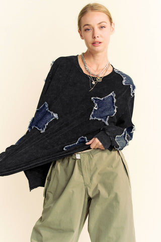 SHARY TOP Black