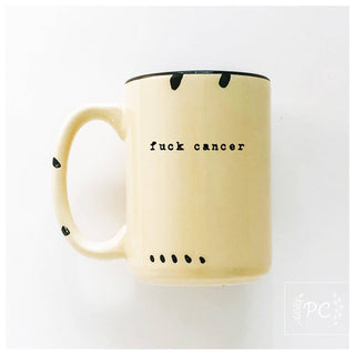 Fuck Cancer | Ceramic Mug: Green