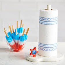 NORA FLEMING PAPERTOWEL HOLDER ~ PINSTRIPES MEL11