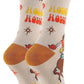 Saddle Up | Women's Western Fun Saying Cowgirl Crew Socks 23507