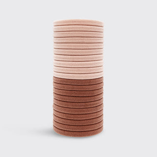 Nylon Elastics 20pc - Blush