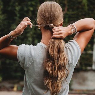 K'Lani Glimmer Hair Tie Bracelet Set