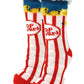 Box O' Popcorn | Women's Fuzzy Gripper Slipper Socks 9914