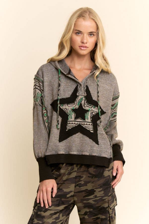 TAN STAR TOP