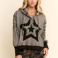 BLACK STAR HOODIE