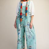 EASEL FIONA FLOWER OVERALLS 56886