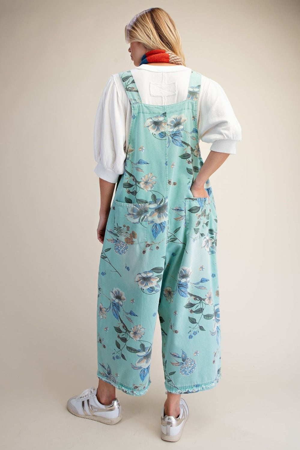 EASEL FIONA FLOWER OVERALLS 56886