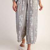 EASEL ATHENA PRINT PANT 57892